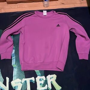 Pink adidas sweatshirt
